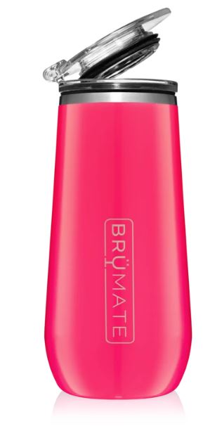 CHAMPAGNE FLUTE 355ML – NEON PINK