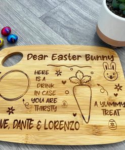 Personalised Easter Bunny Board