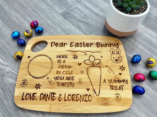 Personalised Easter Bunny Board