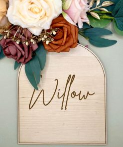Arch Name Plaque